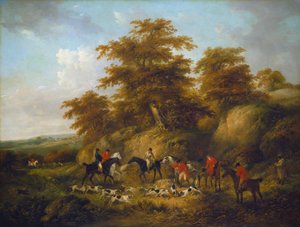The Death of the Fox by George Morland