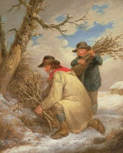 Twig Gatherers in the Snow by George Morland