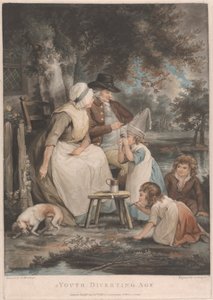 Youth Diverting Age by George Morland
