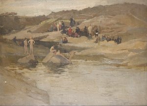 Bathing by George Murray