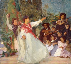 Spanish Dancers, Early 20th Century by George Murray