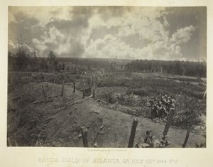 Battlefield of Atlanta, GA, No. 2 by George N. Barnard