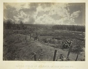 Battle Field of Atlanta, GA, No. 2 by George N. Barnard