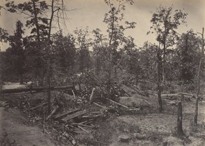 Battle Field of Atlanta, Georgia, July 22nd 1864 No. 1, 1860s by George N. Barnard