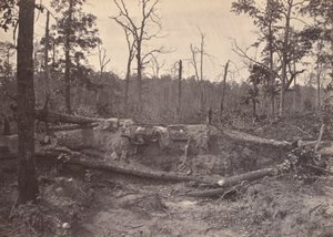 Battlefield of New Hope Church, GA, No. 2 by George N. Barnard
