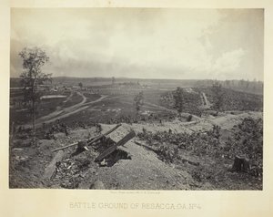 Battle Ground of Resacca, GA, No. 4 by George N. Barnard