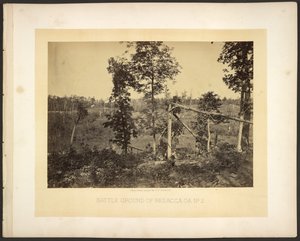 Battle Ground of Resaca, Georgia No. 2 by George N. Barnard