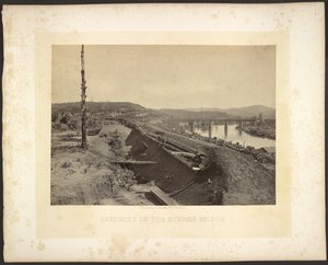 Defenses of the Etawah Bridge by George N. Barnard
