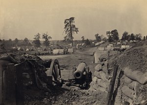 Rebel Works in Front of Atlanta, Georgia No. 3 by George N. Barnard
