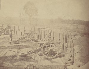 Rebel Works in Front of Atlanta, Georgia, No. 2 by George N. Barnard