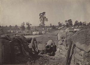 Rebel Works in Front of Atlanta, Georgia No. 3 by George N. Barnard