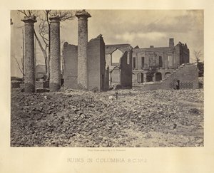 Ruins in Columbia, S.C. No. 2 by George N. Barnard
