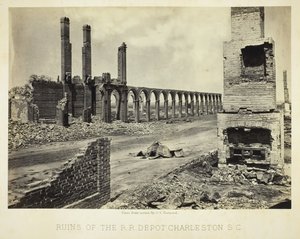 Ruins of the R.R. Depot Charleston, S.C.