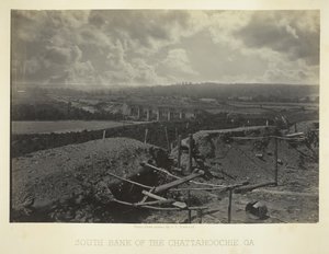 South Bank of the Chattahoochie, Ga., 1866 by George N. Barnard
