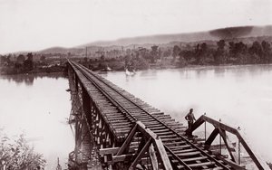 Tennessee River at Bridgeport, ca. 1864