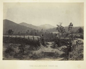 The Allatoona Pass, GA by George N. Barnard