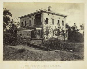 The Potter House Atlanta by George N. Barnard