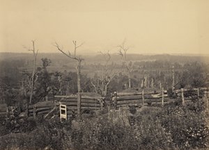 View of Kenesaw Mountain, Georgia by George N. Barnard