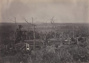 View of Kenesaw Mountain, Georgia by George N. Barnard