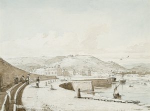 Swansea Harbour by George Orleans Delamotte