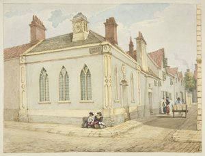 Trinity Chapel and Almshouse by George Orleans Delamotte