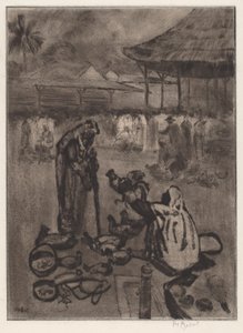 Chicken Vendor, Trinidad by George Overbury