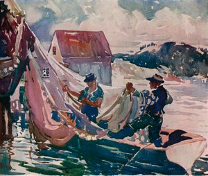 Winding Nets, c1930