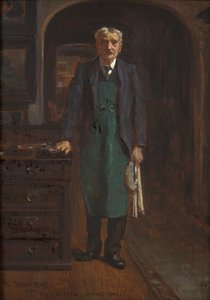 The Butler by George Percy Jacomb Hood