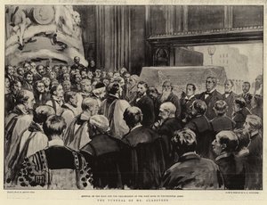 The Funeral of Mr Gladstone by George Percy Jacomb Hood