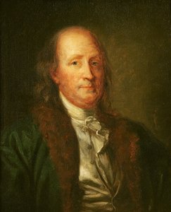 Portrait of Benjamin Franklin (1706-90)