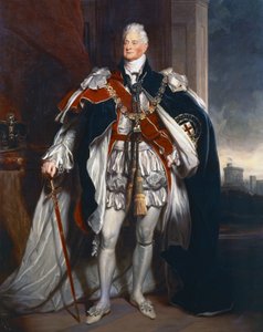 Portrait of King William IV (copy after Sir Martin Archer Shee) by George Peter Alexander Healy