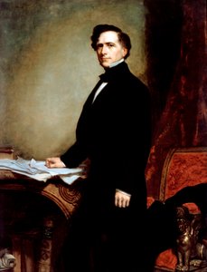 Portrait of President Franklin Pierce by George Peter Alexander Healy