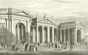 Bank of Ireland, Dublin, South Portico by George Petrie