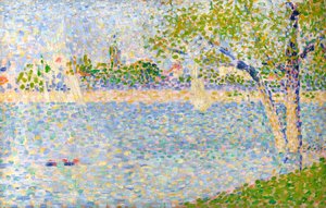 The Seine Seen from La Grande Jatte by George Pierre Seurat