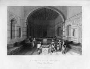 A Turkish divan, Damascus, Syria