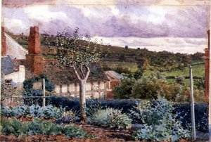From the Garden of Sherford Cottage, Bromyard by George Price Boyce