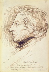 Portrait of Charles Dickens (1812-70)