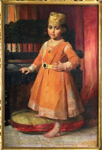 Portrait of Prince Albert, Eldest Son of the Maharaja Duleep Singh, 1870 by George Richmond