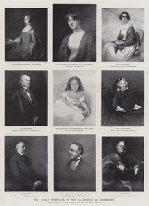 The Family Portraits of the Gladstones at Hawarden
