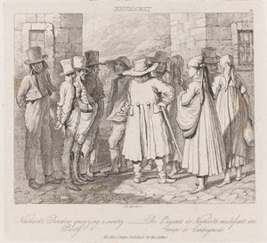 Dandies, Neumarket, c.1821 by George Robert Lewis