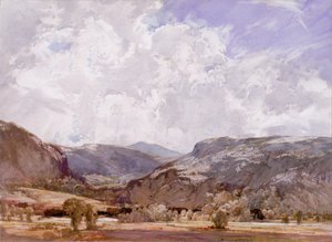 Conwy Valley - Midday by George Robert Rushton