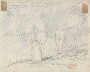 A Little Girl in a Grove by George Romney