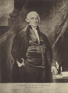 Abraham Newland by George Romney