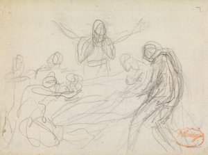 Figure Composition Study 11 by George Romney