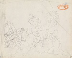 Figure Composition Study 34 by George Romney
