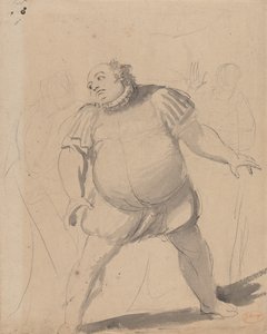 John Henderson as Falstaff