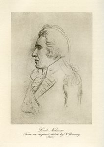 Lord Horatio Nelson by George Romney