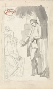 Major Pierson and the Brahman by George Romney