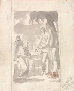 Major Pierson and the Brahman by George Romney