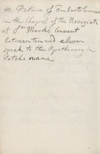 Manuscript Notes by George Romney